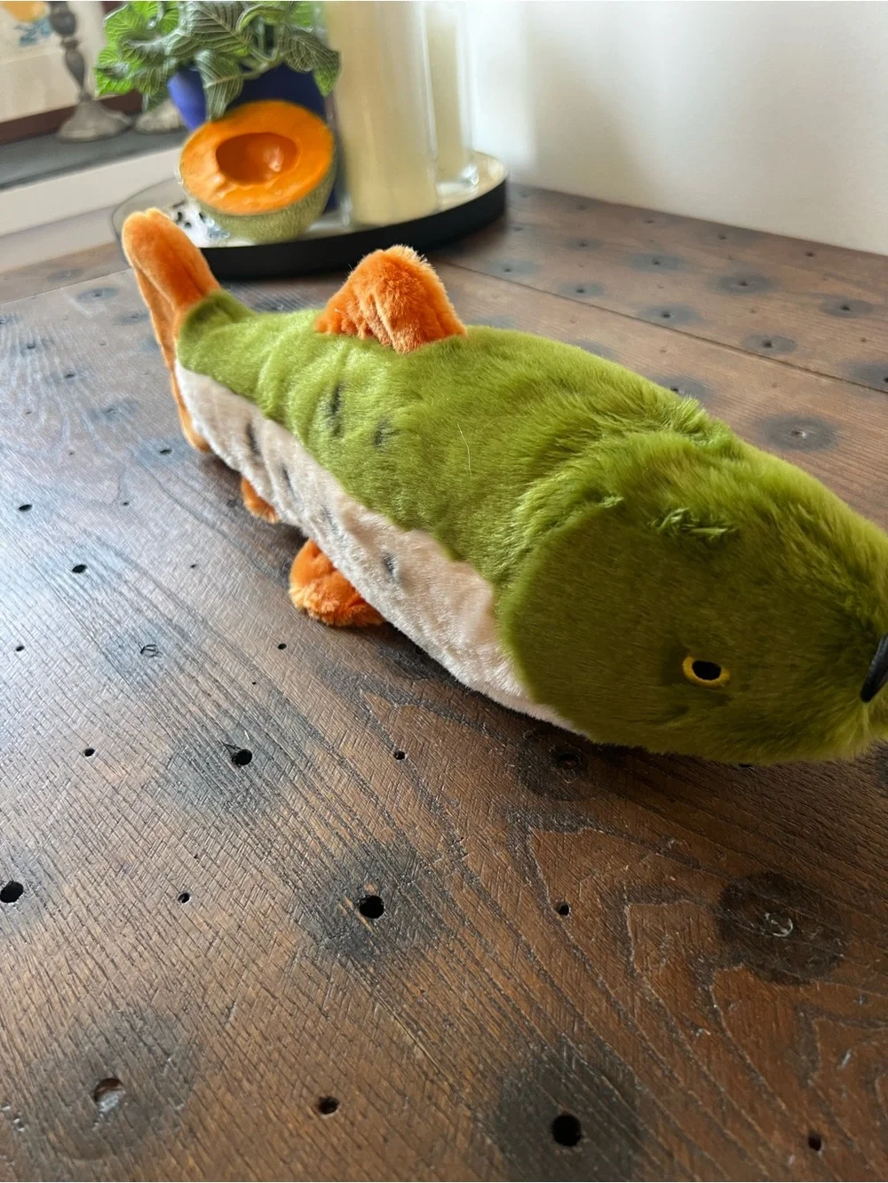 Plush Fish Pet Toy - Fluff and Tuff Ruby The Rainbow Trout